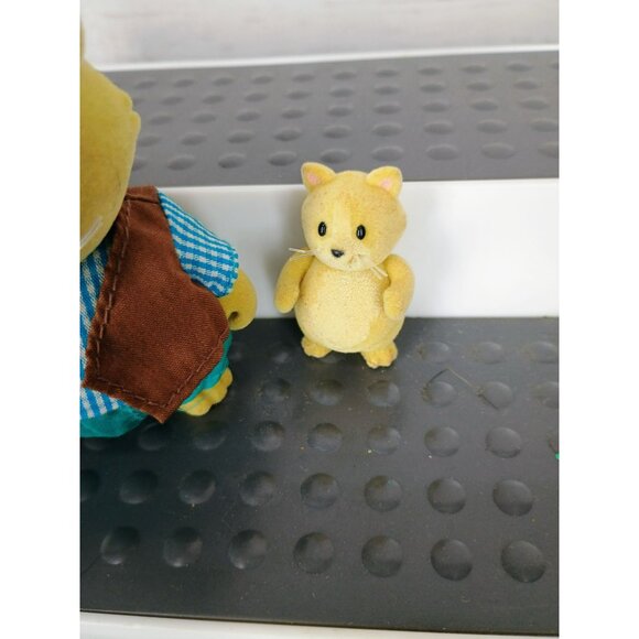 Li'l Woodzeez Whiskerelli Cat Family Set Baby kitten and Father daddy dad - Picture 3 of 7